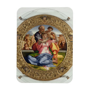Holy Family with St. John (Doni Tondo), 1504-05 (o Magnet