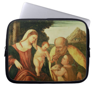 Holy Family with St. John Laptop Sleeve