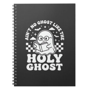 Holy Ghost Retro Halloween Ghost Design_1 Notebook
