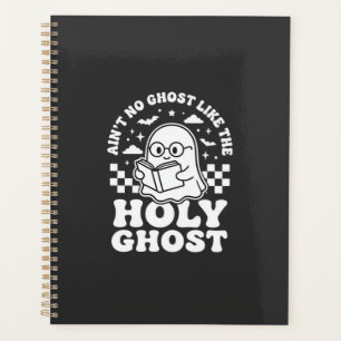 Holy Ghost Retro Halloween Ghost Design_1 Planner