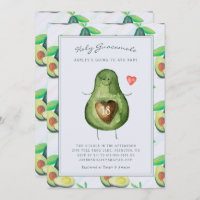 Holy Guacamole | Avocado Baby Shower Invitation