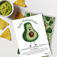 Holy Guacamole! baby shower