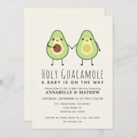 Holy Guacamole Cute Avocado Couples Baby 
