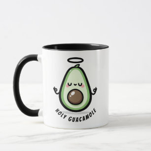 Holy Guacamole Cute Avocado – Funny Pun  Mug