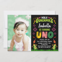 Holy Guacamole Fiesta avocado 1st Birthday photo