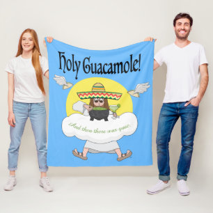 Holy Guacamole Fleece Blanket