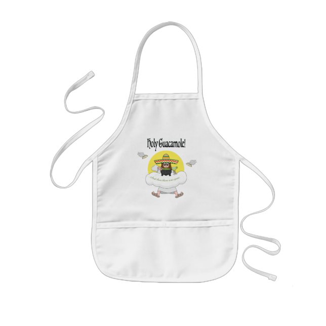 Holy Guacamole Kids' Apron (Front)