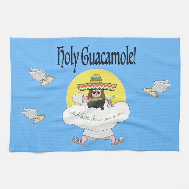 Holy Guacamole Kitchen Towel (Horizontal)