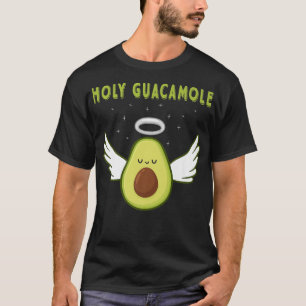 Holy Guacamole Lover World Vegan Vegetarian Avocad T-Shirt