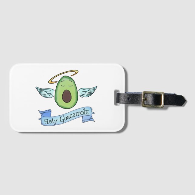 Holy Guacamole! Luggage Tag (Front Horizontal)