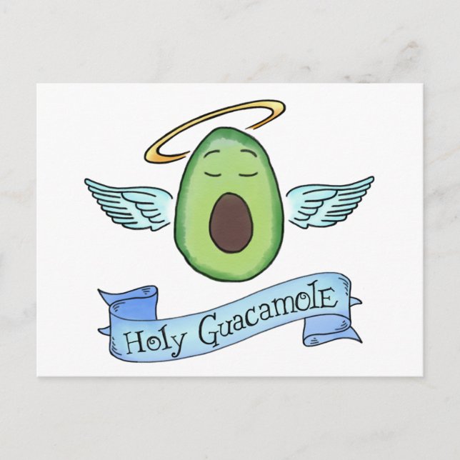 Holy Guacamole! Postcard (Front)