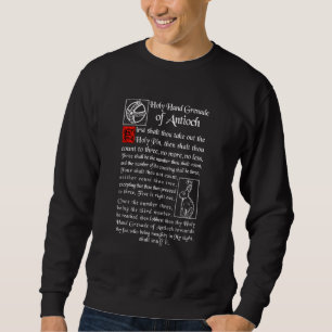 Holy Hand Grenade Of Antioch Sweatshirt