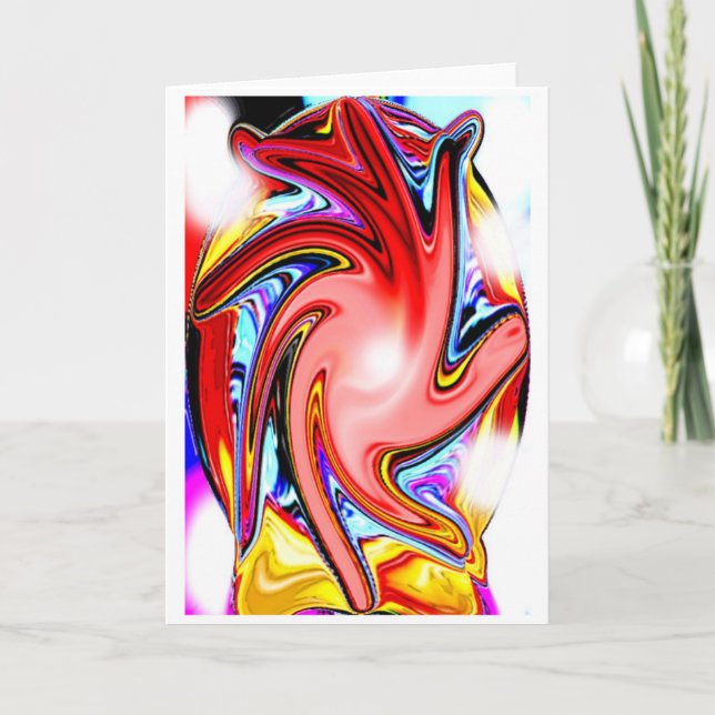 Holy healing hand holiday card (Front)