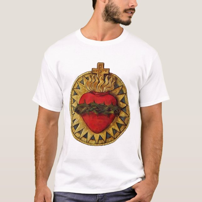 Holy Heart of Jesus T-Shirt (Front)