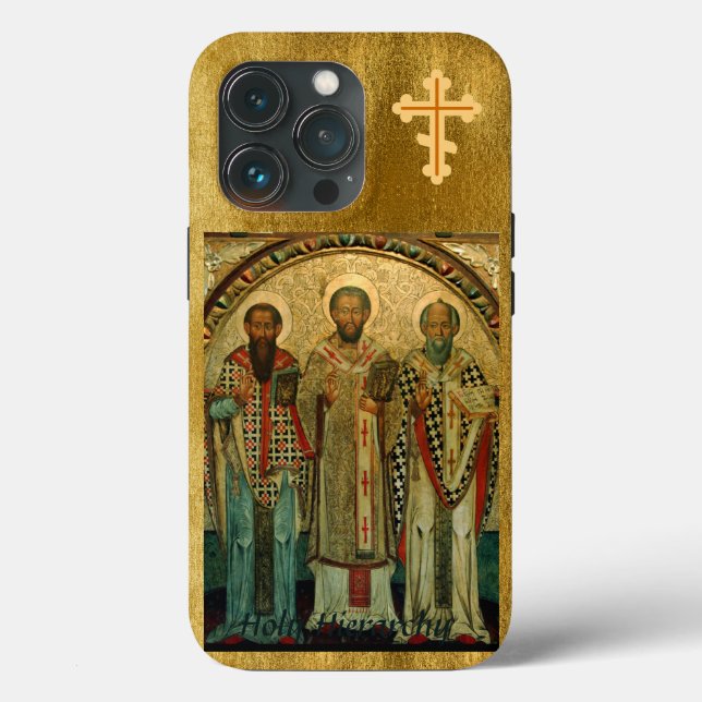 Holy Hierarchy l Orthodox Cross l Christian Icon l Case-Mate iPhone Case (Back)