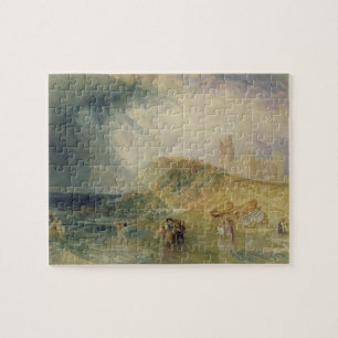 Holy Island, Northumberland, c.1820 (oil on canvas Jigsaw Puzzle
