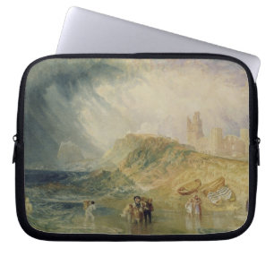Holy Island, Northumberland, c.1820 (oil on canvas Laptop Sleeve