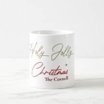 Holy Jolly Christmas Classic Mug, 11 oz