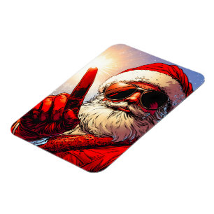 Holy Jolly Santa Divine Glow Magnet