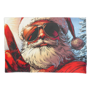 Holy Jolly Santa Divine Glow Pillowcase