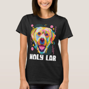 Holy Lab  Labrador Retriever Humour Dog Breed Anim T-Shirt