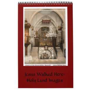 Holy Land Biblical Sacred Sites Calendar
