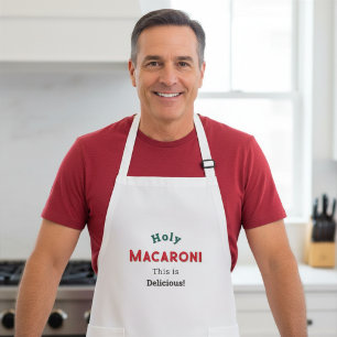 Holy Macaroni! Funny Quote Standard Apron