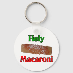 Holy Macaroni Key Ring