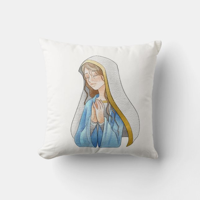 Holy Mary Cushion (Front)