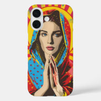 Holy Mary Religion Pop Art