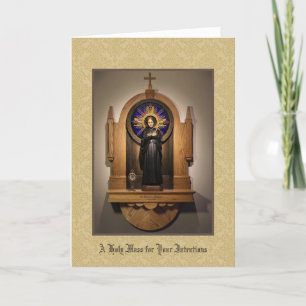 Holy Mass Offering St. Gemma Galgani Card