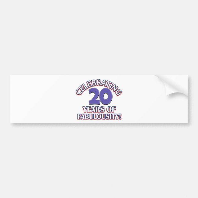 Holy Moly 20 already? Bumper Sticker (Front)