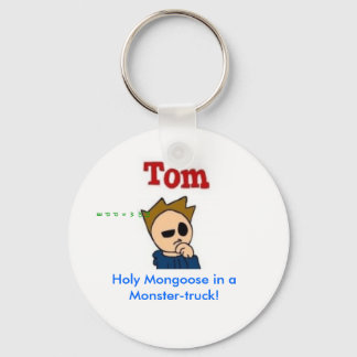 Holy Mongoose in a Monster-truck! Key Ring