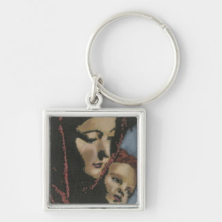Holy Mother, Divine Child Keychain