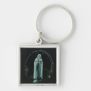 Holy Mother Mary and Baby Jesus Christian Key Ring