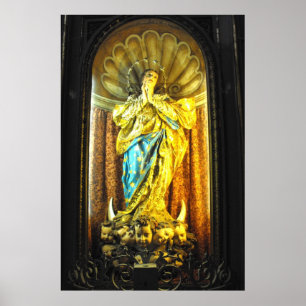 Holy Mother Mary, St John's co cathedral Poster