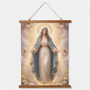 Holy Mother of God Divine Love & Protection´11 Hanging Tapestry