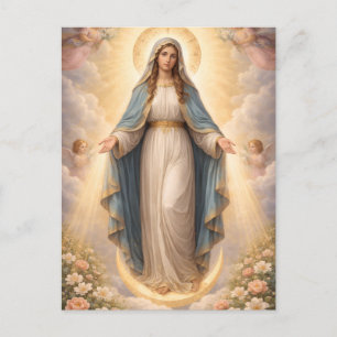 Holy Mother of God Divine Love & Protection´11 Holiday Postcard