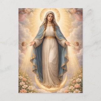 Holy Mother of God Divine Love & Protection´11 Holiday Postcard