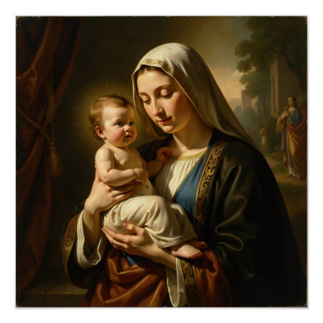 Holy Mother of God - Divine Love & Protection´5 Poster (Front)