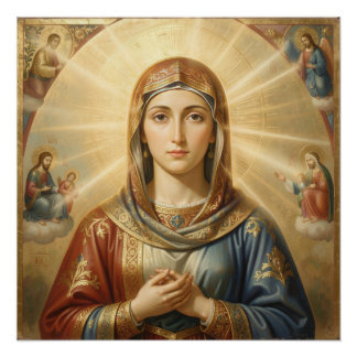 Holy Mother of God - Divine Love & Protection´8 Poster