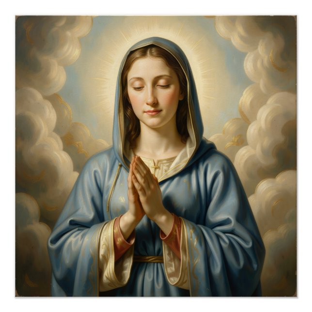 Holy Mother of God – Divine Love & Protection Poster (Front)