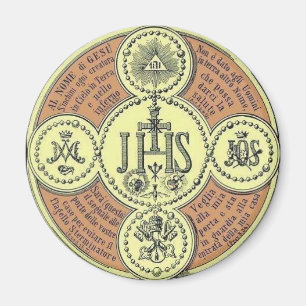 Holy Name Emblem Magnet