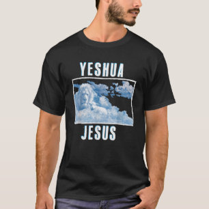 Holy Name Yeshua Hebrew Jesus Christ Christian Glo T-Shirt