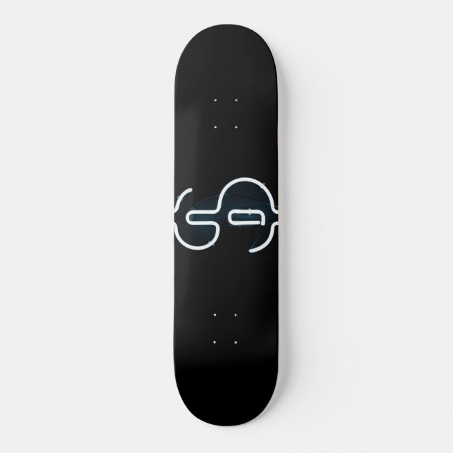 Holy neon dollar skateboard (Front)