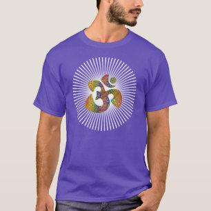 Holy OM - Ornament gold coloured T-Shirt