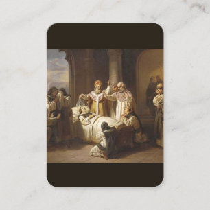 Holy Prayer for the Dying Prayer Card