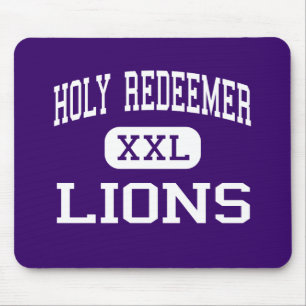 Holy Redeemer - Lions - High - Detroit Michigan Mouse Pad