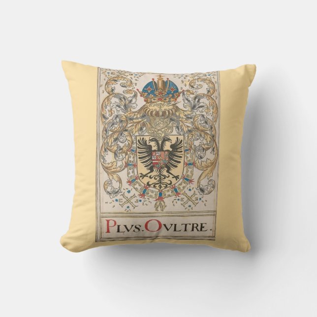 Holy Roman Emperor Charles V coat of arms Cushion (Front)