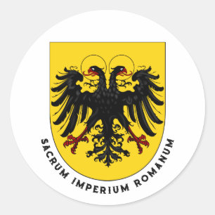 Holy Roman Empire coat of arms Classic Round Sticker